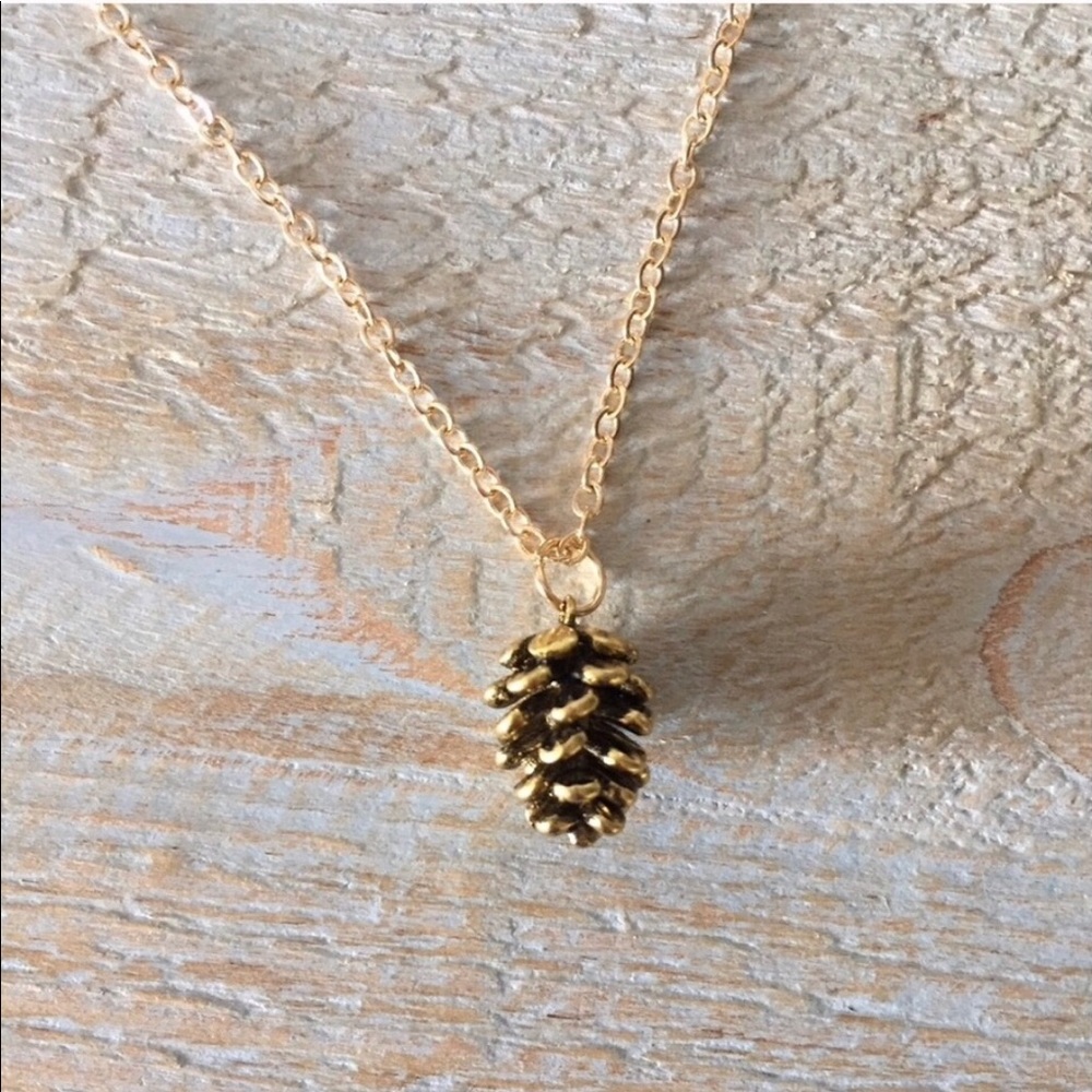 🍂NEW Rustic Pinecone Necklace🍂